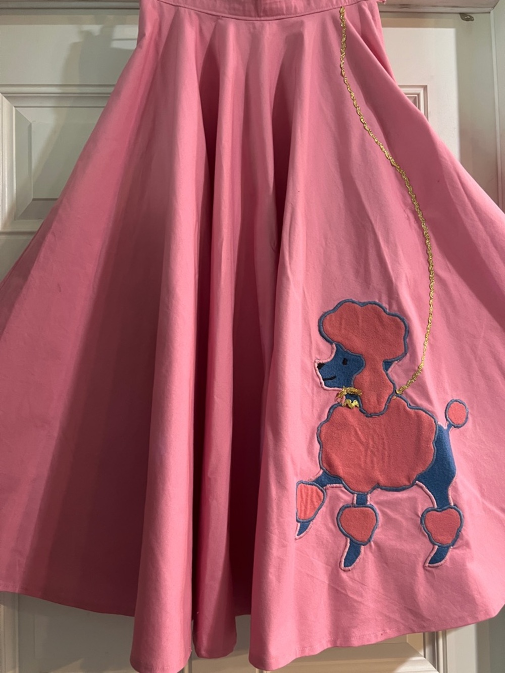 Vintage 1950’s Pink Poodle Skirt/ Stage Production Piece